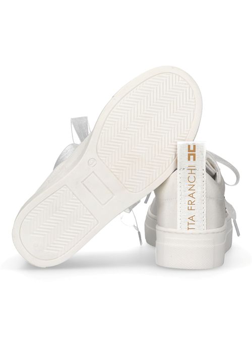 Sneakers bianche e oro ELISABETTA FRANCHI | E0241BIANCO